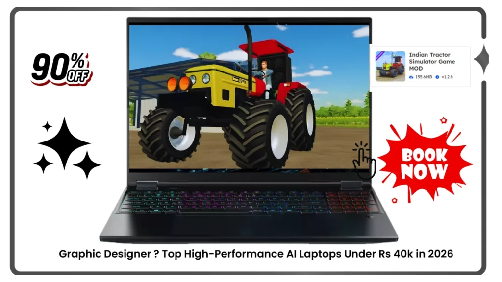 Graphic Designer AI Laptops under Rs 40k